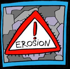 Soil Erosion Some erosion is natural. The shape of the earth s landscape leads to erosion.