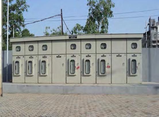 C.5. Substation Design Appendix 9: Installed Gas insulated substation: Torrent Power (Agra) New sub-station design philosophy In design of a new sub-station, previous learnings from the installations