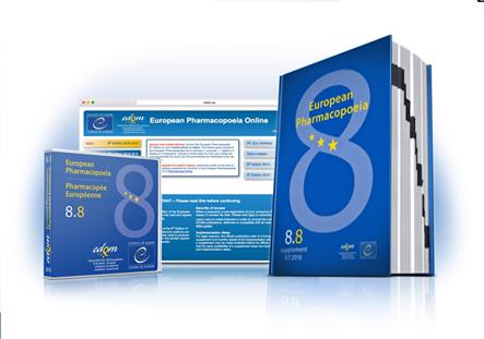 EUROPEAN PHARMACOPOEIA LINK BETWEEN TEXTS AND REFERENCE STANDARDS Reference Standards Methods Specifications Ph.Eur. Chapter 5.12.