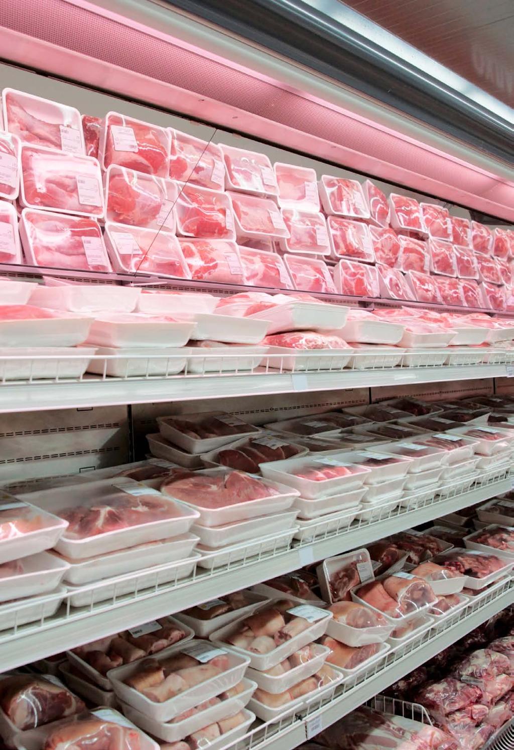 Christmas Retailer Performance in the Meat Aisle From January to November, the average amount being spent on Meat and Poultry over a 4 week period is 23.14.