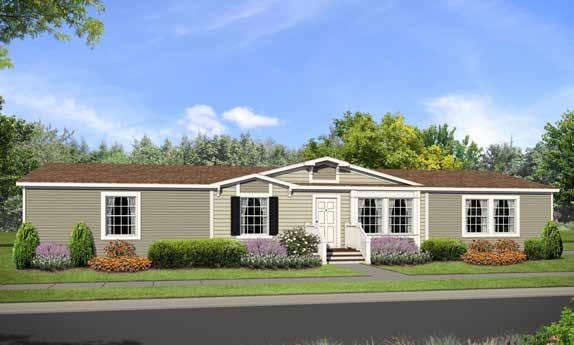*shown with optional elevation theapollo RNM 3276-01 32 x 72 4 bed-2 bath 2184 sq.ft.