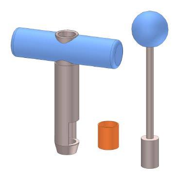 User manual Parts of the set: Soil corer, plunger, stand