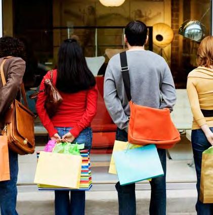 SHOPPING IS AN INTEGRAL PART OF THE GLOBAL SHOPPER S TRAVEL EXPERIENCE 96% Like to do some shopping when visiting