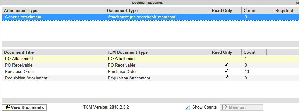 Purchase Order Receiving 2. Search and open the Requisition, Purchase Order Change Order or Purchase Order Receiving that you want to attach a document to. 3. Click on Attachments to attach documents.