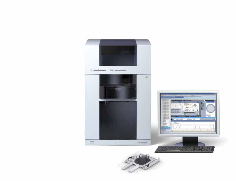 AGILENT CE/MS SOLUTIONS THE ONLY SINGLE-VENDOR SOLUTION FOR FULLY INTEGRATED CE/MS Agilent provides valuable technologies for every facet of CE/MS, from high-sensitivity detection to interfaces that