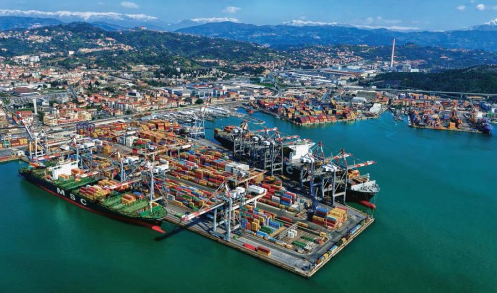 Ligurian Ports traffic Port of La Spezia 2014 throughput: 3.