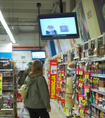Proving the Concept Tesco recognized opportunities to utilize a digital signage network to enhance the customer shopping experience and to leverage the screen networks to provide revenues from