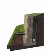 KEYSTONE RETAINING WALLS GRAVITY WALL Table 3 - Maximum Wall Height and Gravity Fill Walls Surcharge Load Backfill Type Wall Height Vertical 1 in 8 Setback Poor