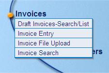 There are two ways to access the different features of InvoiceWorks: Main Menu: By clicking on the Main Menu item a list of