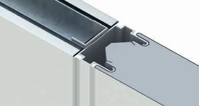 Panel Interface Profiles Application Extruded aluminium (6060 T5) Interface Profiles are used to provide a flush interface at
