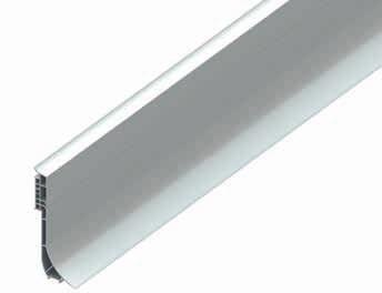 Floor Connection Profiles Skirting Type 1 Skirting Type 2 Skirting Type 1 Specification Skirting Type 2 Specification Thickness 3mm Thickness 45mm Standard Dimensions 150 x 3mm Standard Dimensions 10