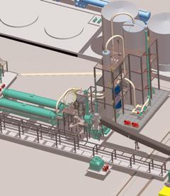Waste water treatment All acidic waste water streams from the hydrometallurgical plant are neutralised with limestone and lime to precipitate metals, and to clarify the solution prior to treating it
