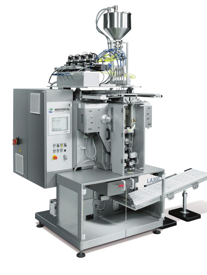 LA300 THE PROFIT CENTRE. The LA300 is the all-rounder of sachet packaging machines. It stands out for its high performance and flexibility and is able to cope with almost any requirement.
