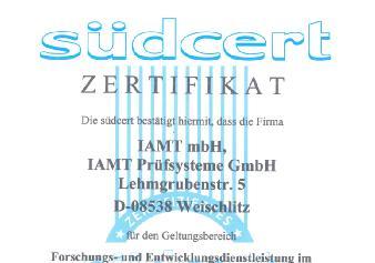 QMS-Zertification according DIN EN ISO 9001:2005