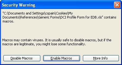 If you are attempting to use an older version of Excel or Excel 2007 is not setup properly you will get this error when you