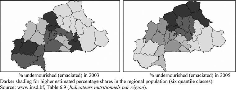 S. Mainardi / Agricultural Economics 42 (2011) 17 33 29 Fig. 6. Incidence of malnutrition by region: Burkina Faso (2003 2005). Fig. 7.