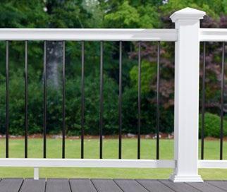 BEST SYMMETRY RAILING STRONG IS STYLISH From its understated satin finish to its clever sub-rail reinforcement, Symmetry Railing is the ideal balance of looks and strength.