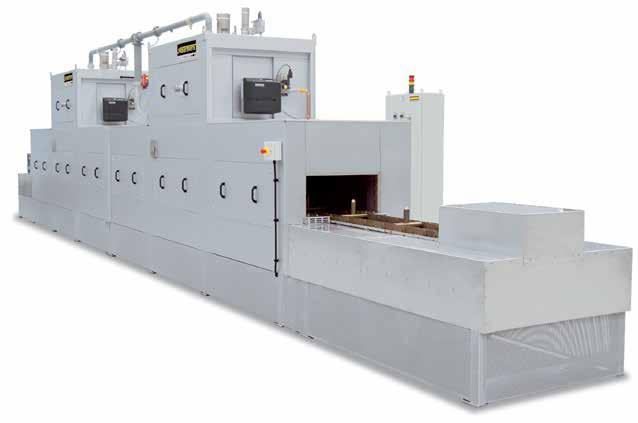 Continuous Furnaces Electrically Heated or Gas-Fired Continuous furnace D 700/10000/300/45S with chain