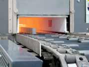 The furnace design depends on the required throughput, the process requirements for heat treatment and