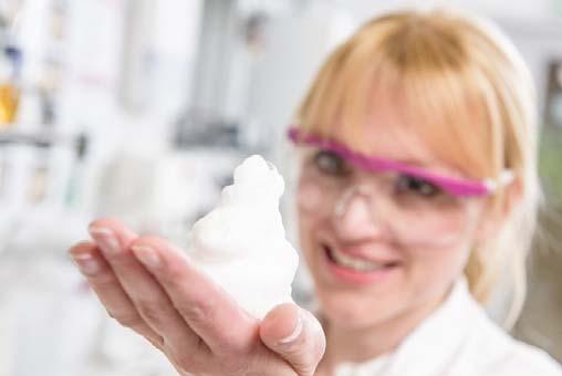 The next generation of surfactants Example: foam