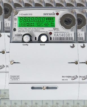 i-credit 510 i-credit 510 is a single-phase meter with a modular design that provides communications flexibility and DLMS / COSEM compliance.