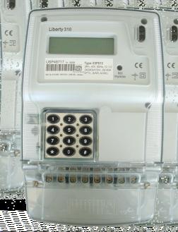 Liberty 310 Liberty 310 is a three-phase token-less smart meter for payas-you-go and managed credit applications.