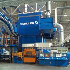 Systems for warm forging Multi-station mechanical presses with eccentric drive MME series SHORT CONTACT TIMES.