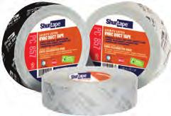 50-200 34, 56 For protecting surfaces when pressure washing and applying stucco. PACK AGING SOLUTIONS CLOTH & & DUCT DUCT TAPE S CLOTH TAPES 10.
