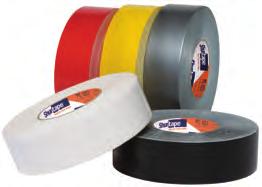 DUCT TAPE POLYETHYLENE COATED BACKING EXTREME HOLD PROFESSIONAL GRADE EXCELLENT CONFORMABILITY ECONOMICAL NUCLEAR GRADE EXCELLENT HOLDING POWER MEETS