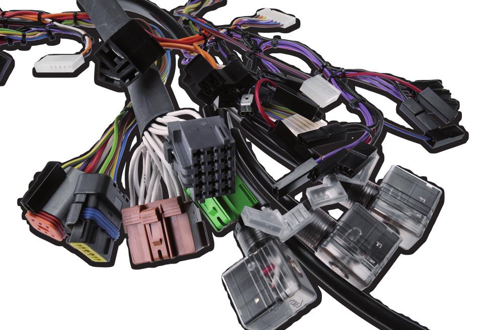 14. Core competences Wire and cable harnesses Connections and wiring transmit current and signals.