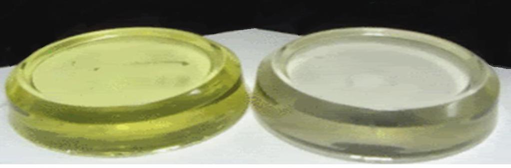 UV resistance Bisphenol-A epoxy resin exposed to Sunlight for