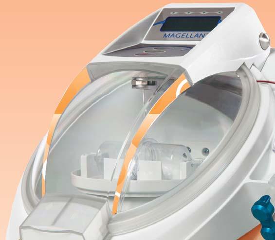 Most Elegant Machine on the Market The Magellan Platelet Separator is not your everyday centrifuge.