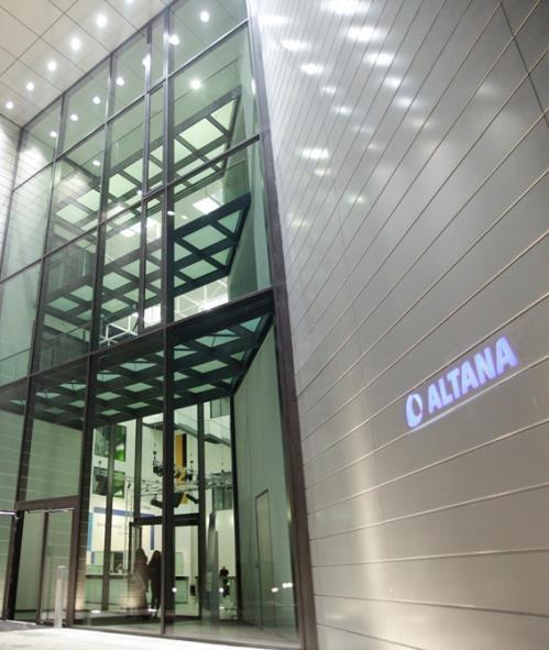 Profile ALTANA The ALTANA headquartered in Wesel, Lower Rhine, Germany: is a global specialty chemical group has more than 6,000 employees to fulfil customer requirements consists of four