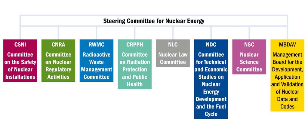 NEA Standing Committees NSC Nuclear Science Committee The NEA's committees bring together top governmental officials and technical specialists from NEA member countries and