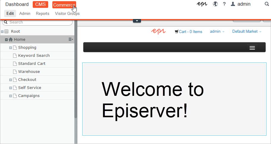 Introduction 15 Introduction The features and functionality of the entire Episerver platform are described in an online help that opens in a web browser.