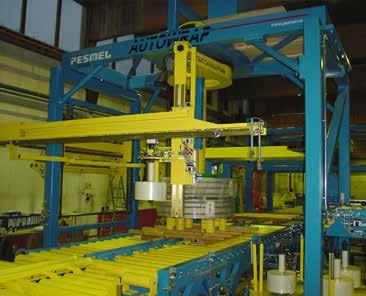 The operator can choose which coils should be scrapped with the portal to scrap pallets or if they should be marked as defect but still be packed on the pallet.