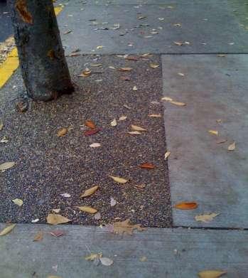 situations for sidewalk maintenance.