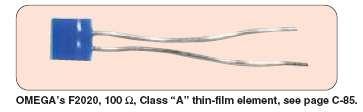 Thin Film Thin-film RTD elements are produced by depositing a thin layer of platinum onto a substrate.