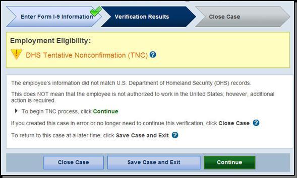 Complete the steps listed below: 1. Select to print the DHS TNC Notice in either English or Spanish. Confirm that the name and SSN listed on the top of the notice are correct.