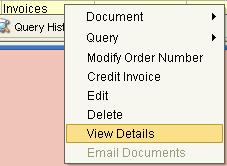 Right Click Options For Credits If you highlight a credit and right click you have the following options; Allocation View/Print Allocation Email Allocation Edit Allocation