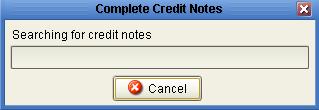 Complete Credit Notes Select Procedures,