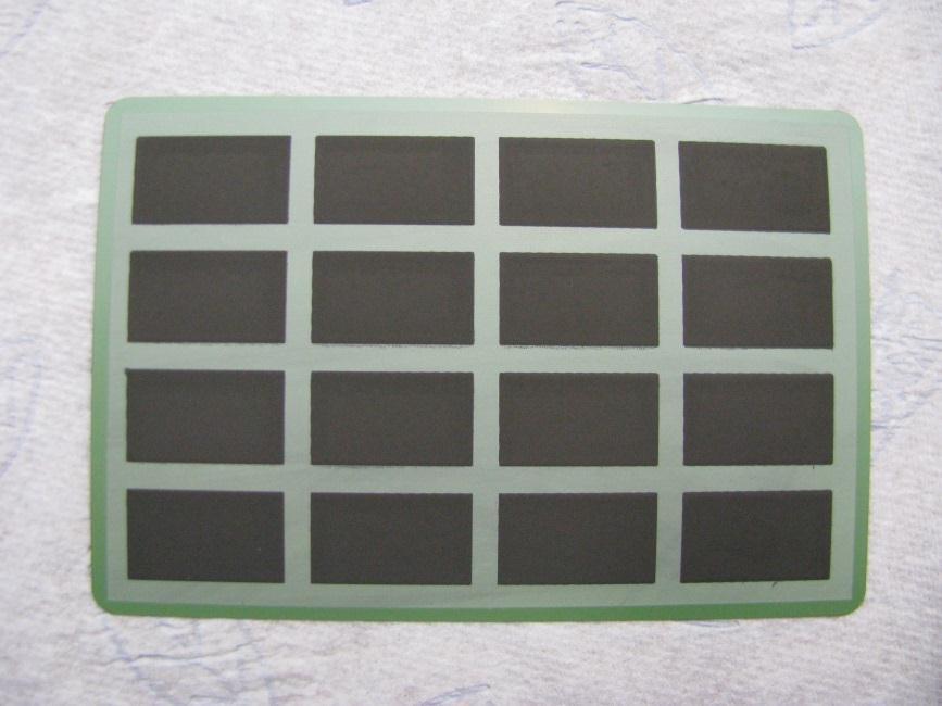 Segmented Cells Anode supported cells (SOLIDPower): Segmented