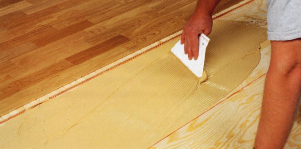 SUBFLOOR REQUIREMENTS KÄHRS WOOD FLOORS 5 SPECIFIC REQUIREMENTS FOR FLOORS GLUED TO THE SUBSTRATE General If the fl oor material is to be glued to a concrete substrate, the surface must be strong