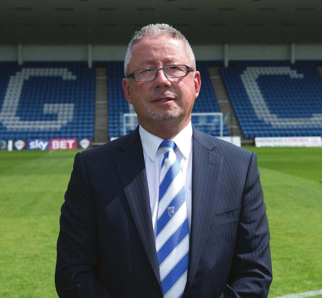 As a result, I am incredibly confident about the future of Gillingham FC and, if we all continue to remain upbeat while generating a positive and encouraging atmosphere inside the MEMS Priestfield