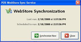 2. From the left-side preference list, select Web store for Point of Sale. 3. Select the Synchronization Options tab and then select the checkbox labeled Automatically synchronize 4.