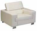 vary based on inventory availability Leather Sofa in Ivory Leather Loveseat in