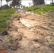 The Gayndah Mundubbera Road is an example of building back better. Picture (1) is the damage to the road post Tropical Cyclone Oswald in 2013.