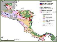 avoided deforestation, GEO WGS84, 5 arc-minutes, Central and Latin America,