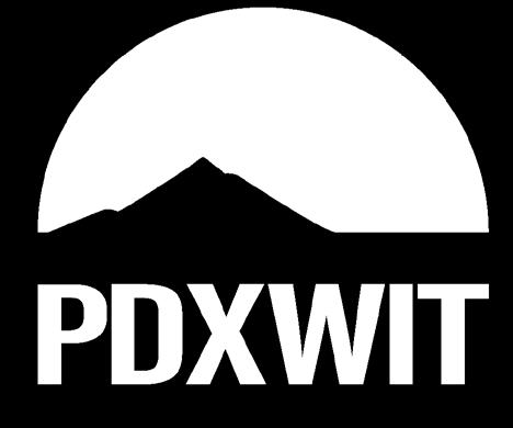 PDXWIT BRAND GUIDELINES THE LOGO PRIMARY LOGO INCORRECT USE EXAMPLES : Do not