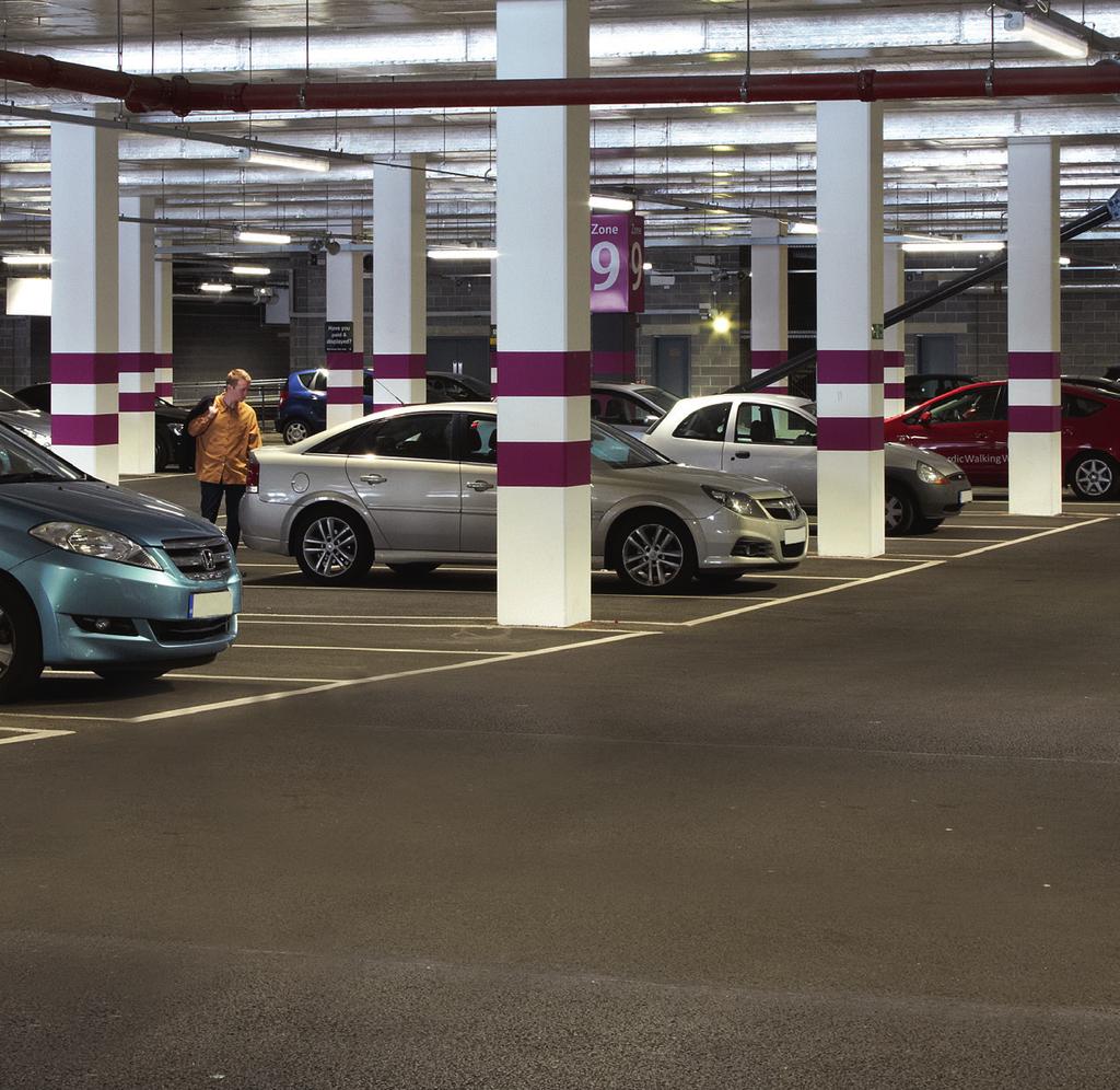 Efficient system, fast payback ExCeL, UK Our calculations showed that upgrading the car park lighting would deliver a payback within 1.